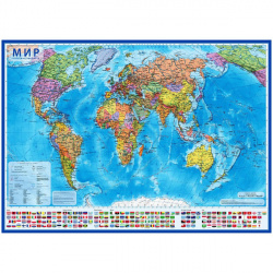 Политическая интерактивная карта Мира - фото