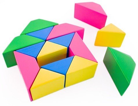 Цветные треугольники - фото3