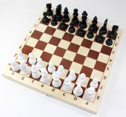Игра настольная «Шахматы»  (поле 29х29 см) - фото