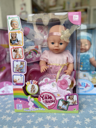 Кукла пупс Yale Baby 40 см с аксессуарами - фото